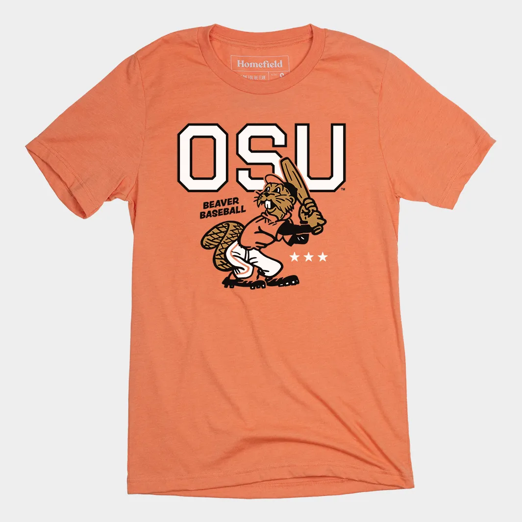 Vintage Oregon State Beaver Baseball Tee