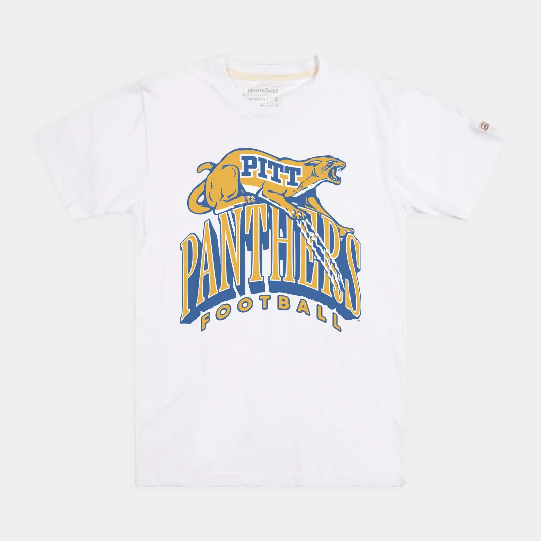 Vintage Pitt Panthers Football Logo Tee