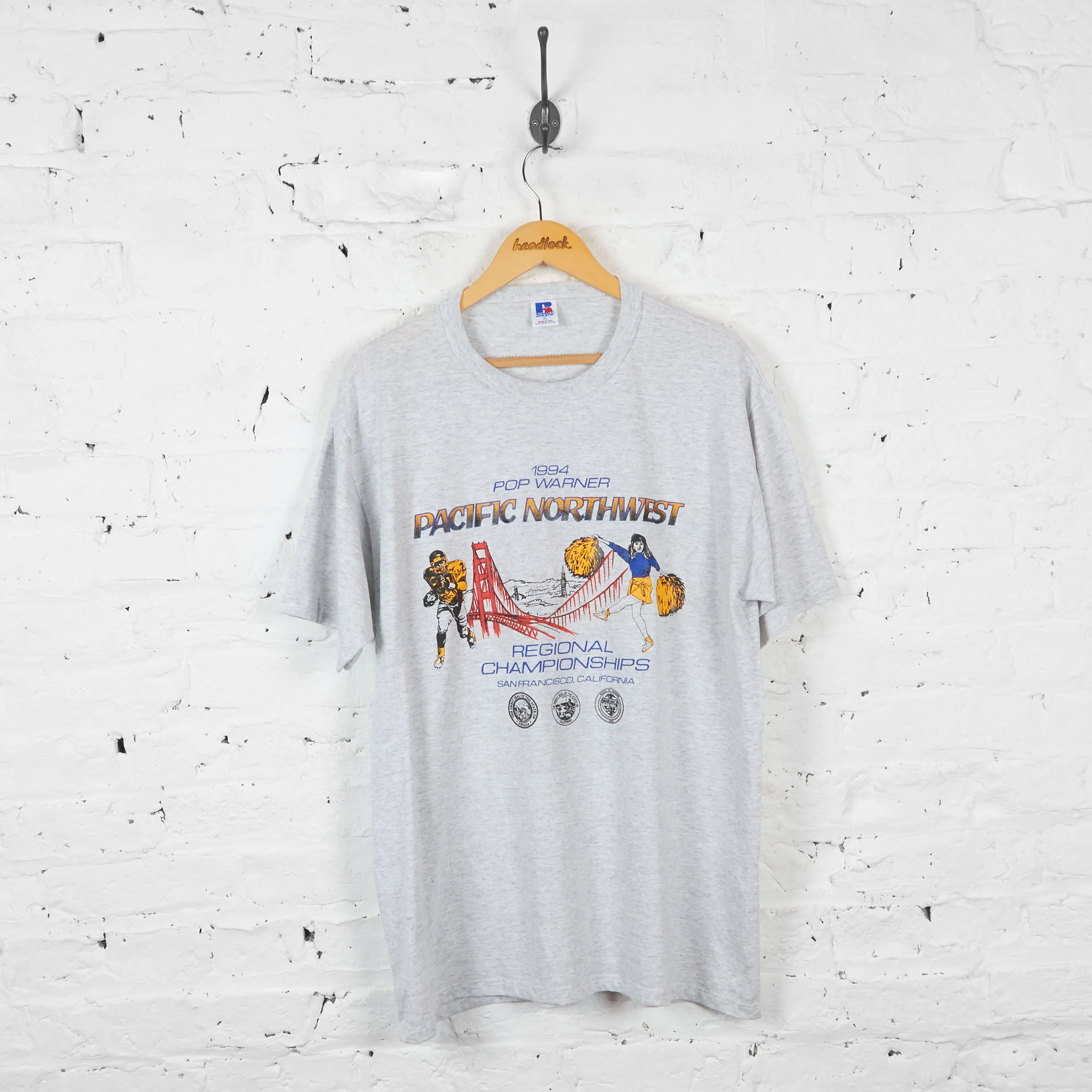 Vintage Regional Championships T-shirt - Grey - XL