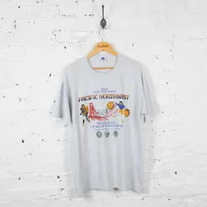 Vintage Regional Championships T-shirt - Grey - XL