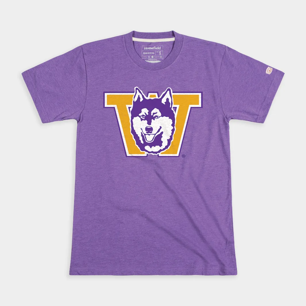 Vintage UW Huskies Logo Tee