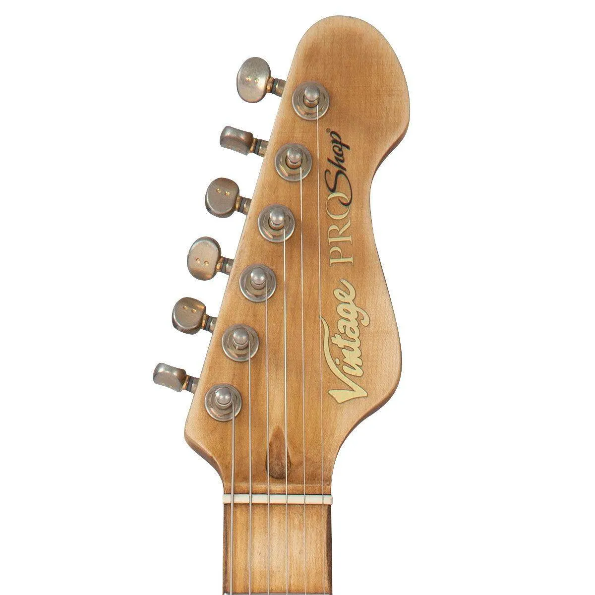 Vintage V6 ProShop Unique ~ Heavy Distressed White
