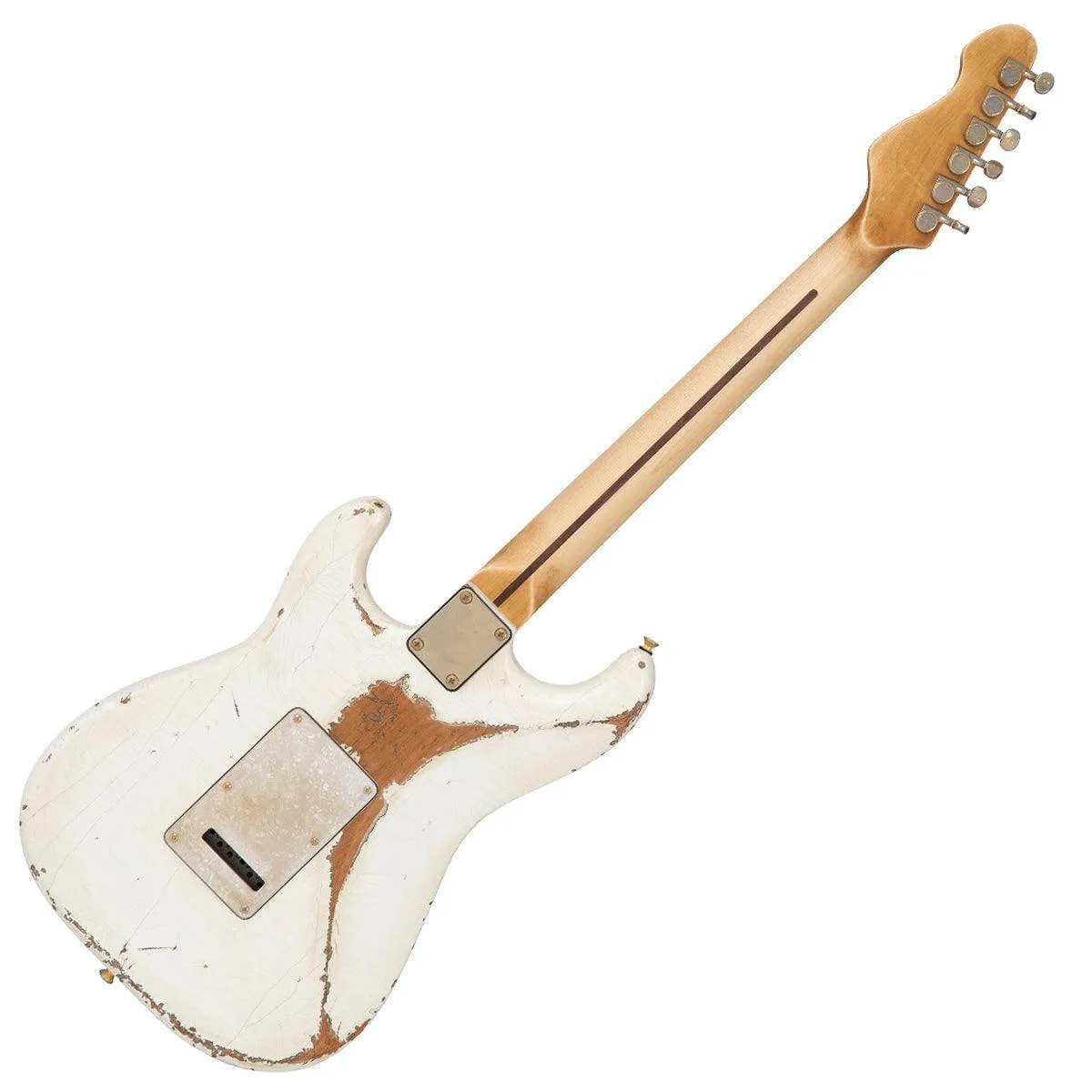 Vintage V6 ProShop Unique ~ Heavy Distressed White