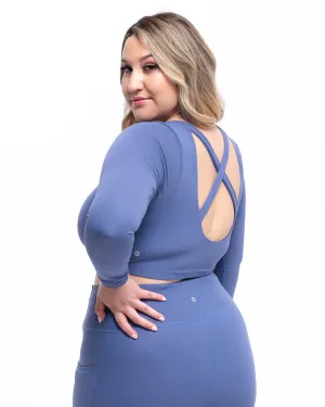Vital Long Sleeve Bra | Dusk