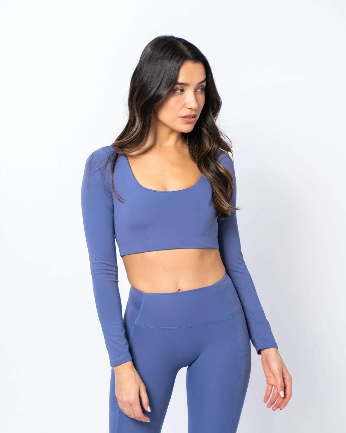 Vital Long Sleeve Bra | Dusk
