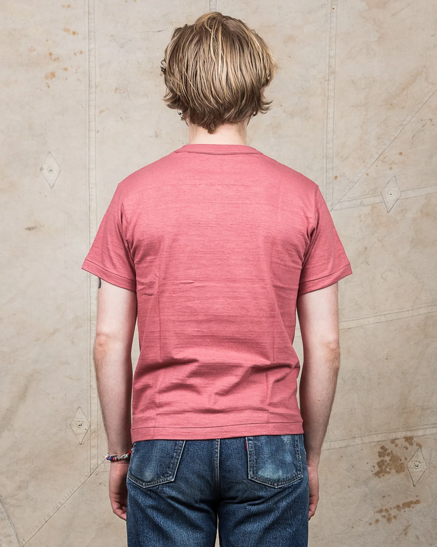 Warehouse & Co. Lot 4601 Pocket T-shirt Faded Red