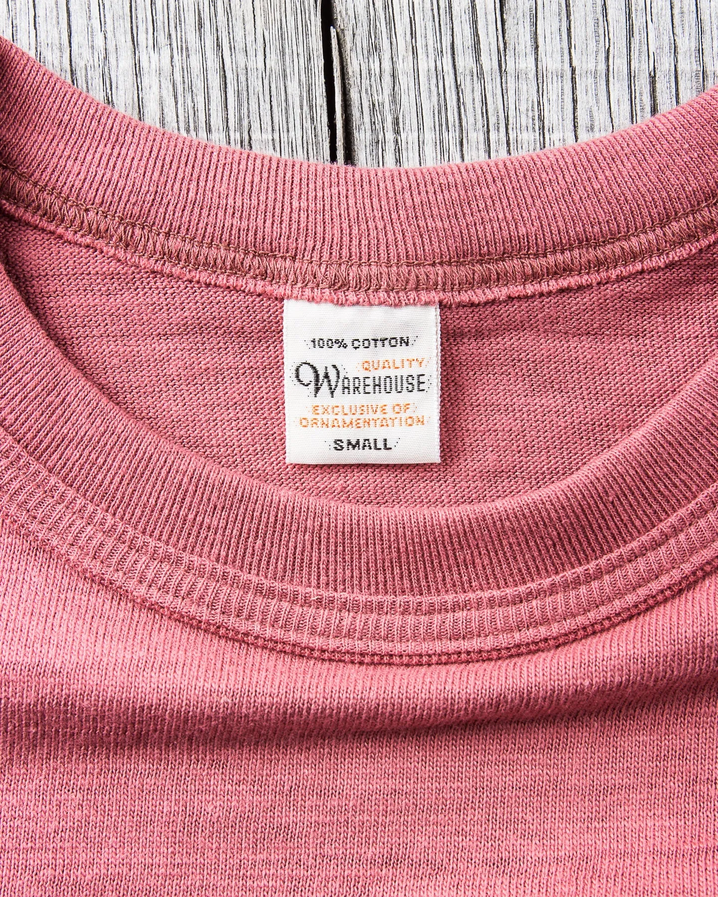 Warehouse & Co. Lot 4601 Pocket T-shirt Faded Red