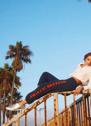 Weekend loung sweatpant - Navy