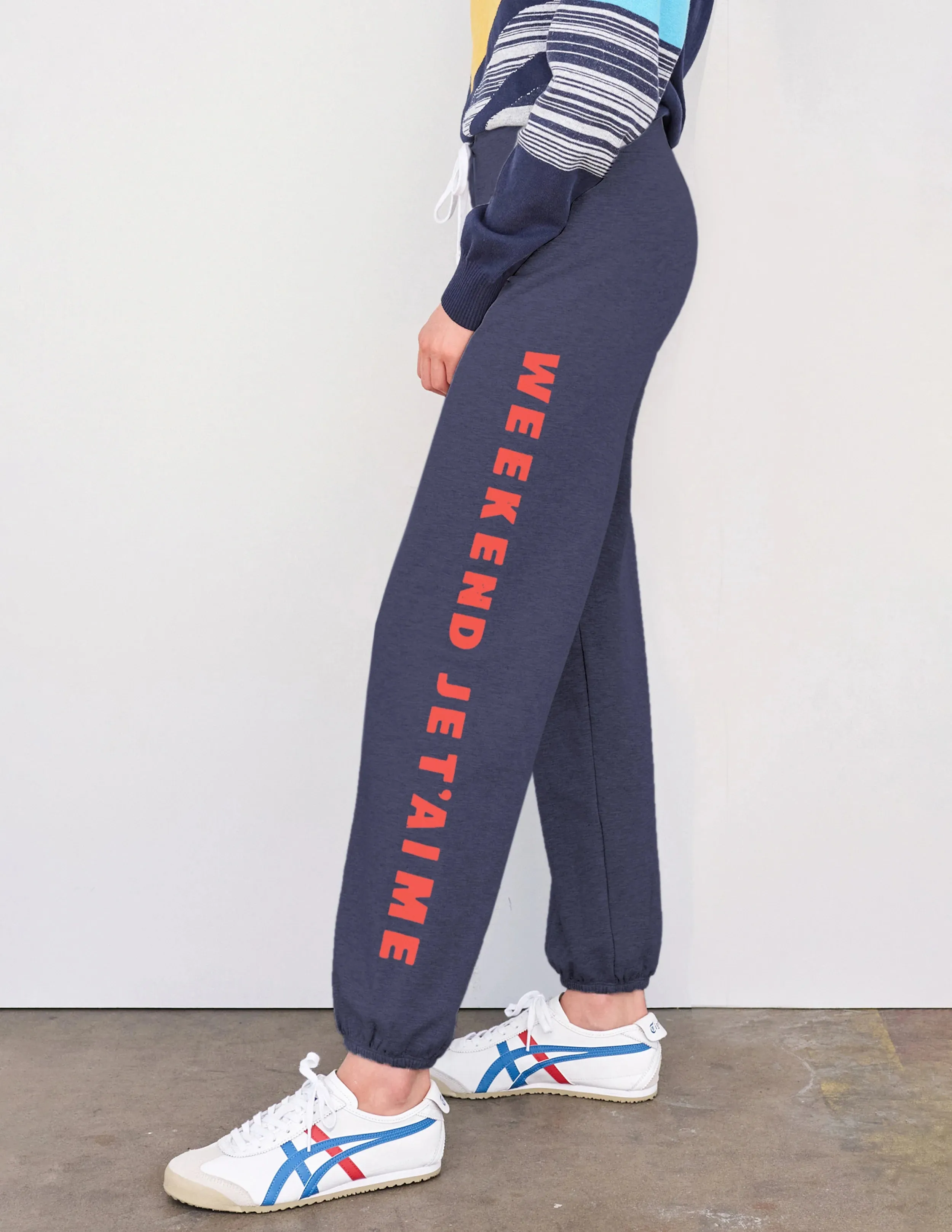 Weekend loung sweatpant - Navy