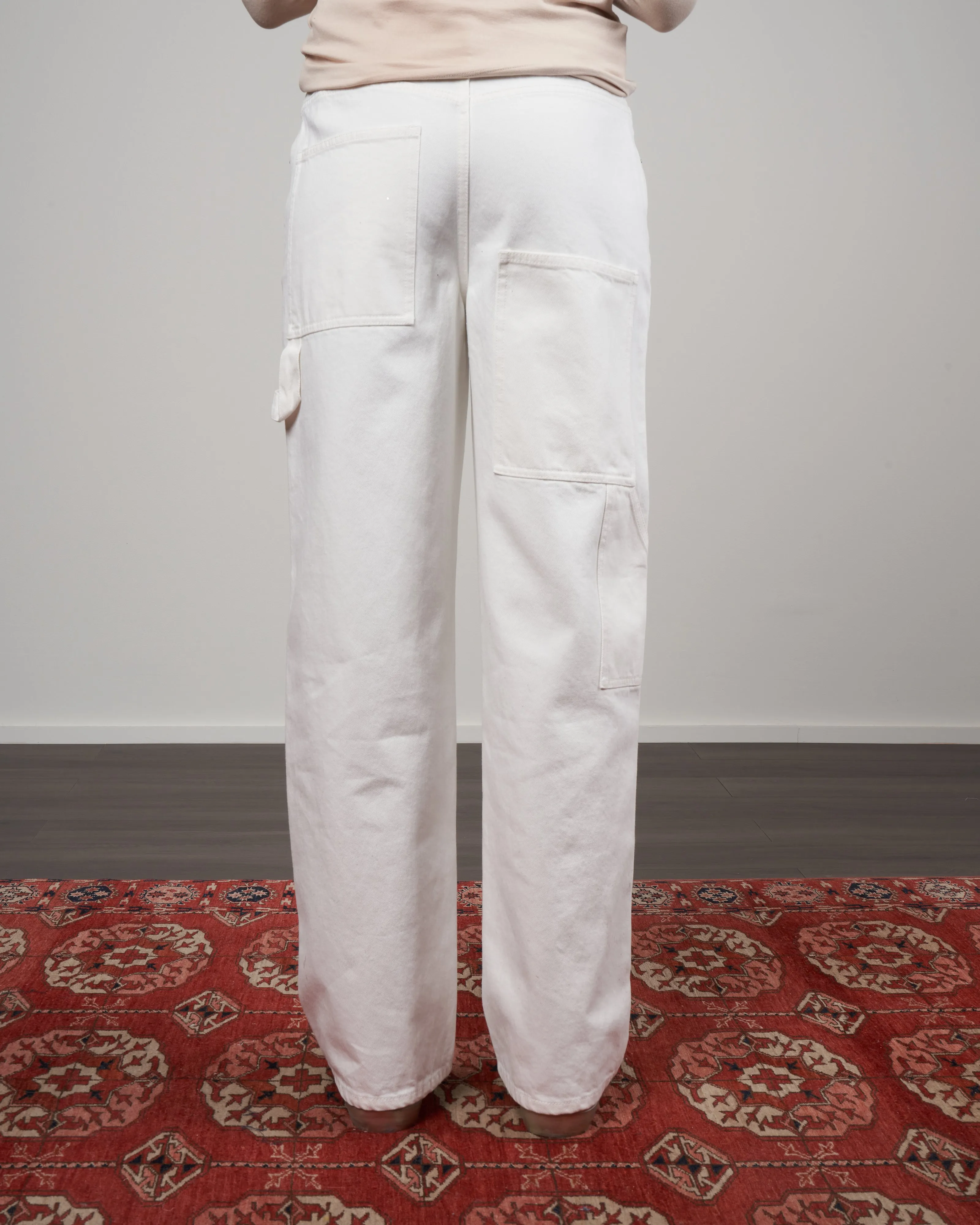 white denim sam jean - white