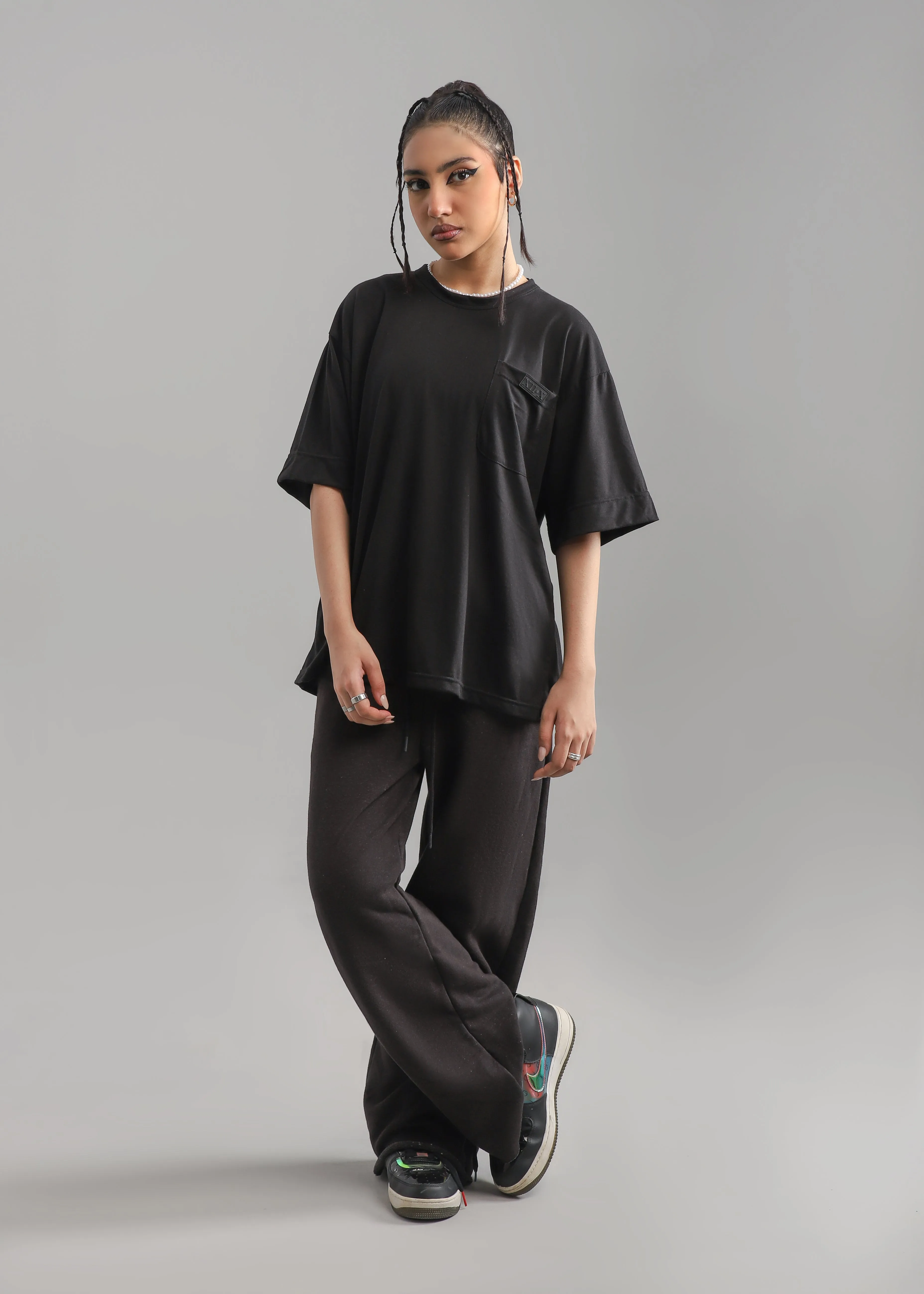 Wide Leg Sweat Pants