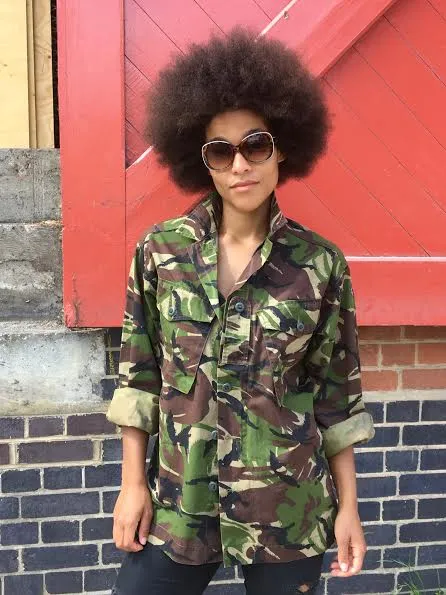 'Wild One' Green Camo Jacket