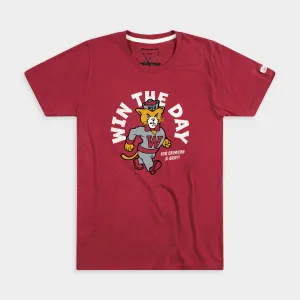Win the Day WSU Cougar Vintage Mascot Tee