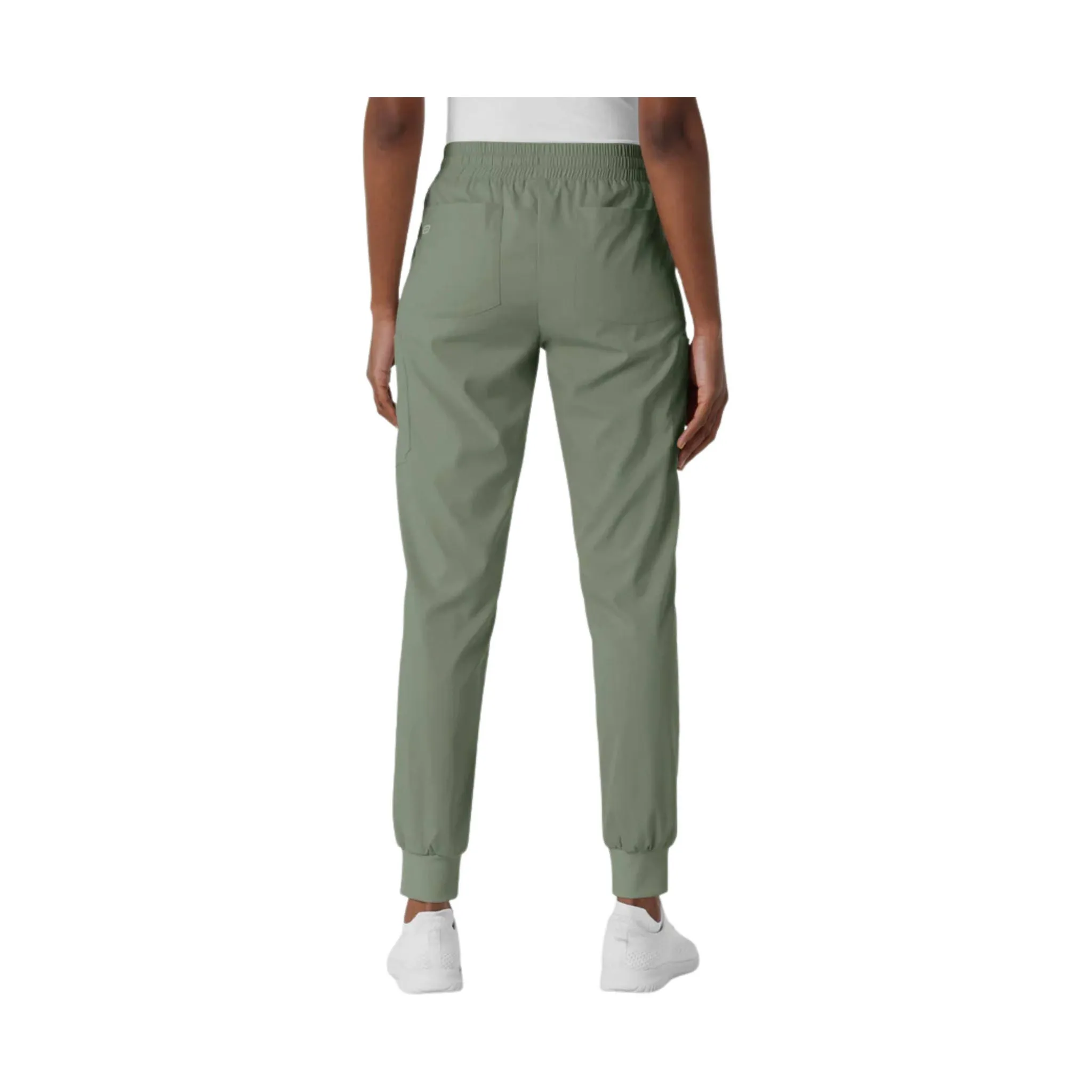Wink Women's Jogger Scrub Pant - Sage Heather