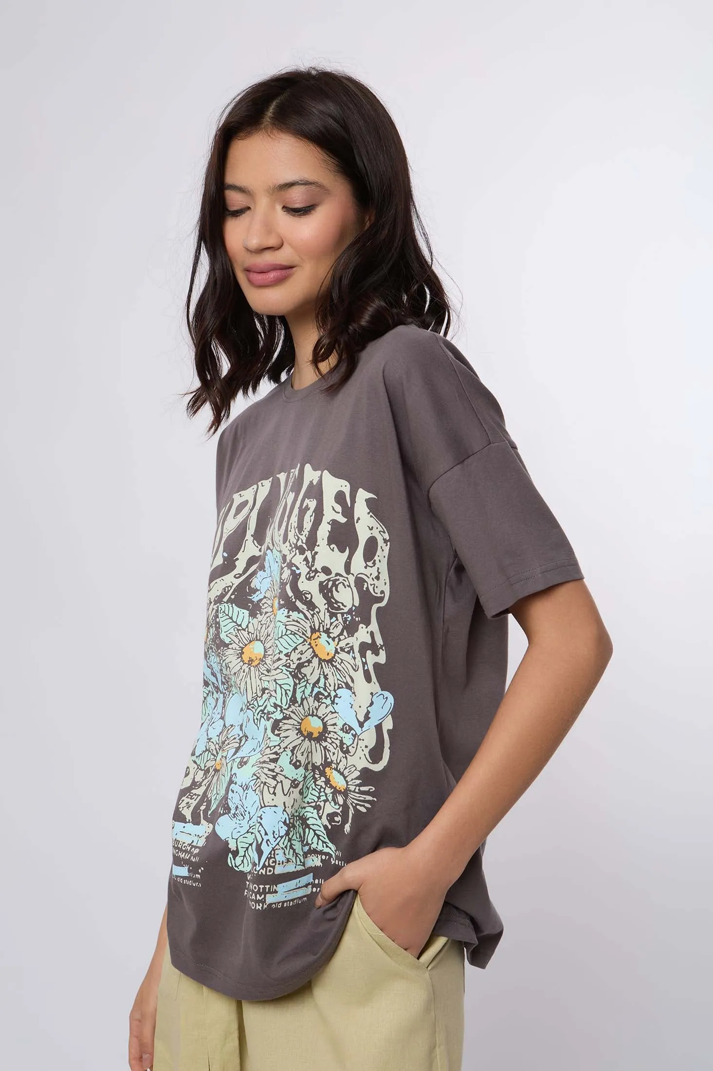 Women Shirt - Grey
