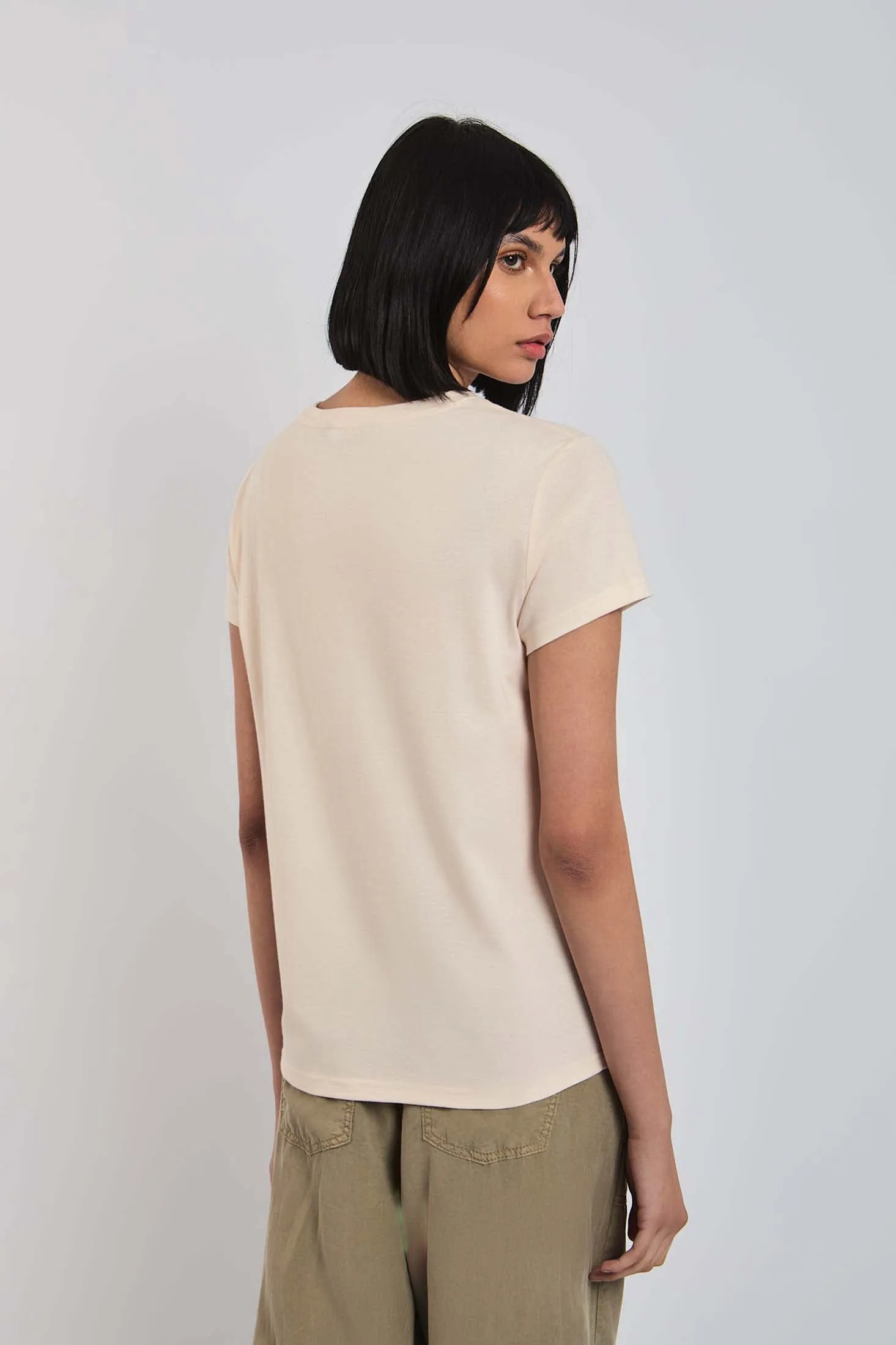 Women Shirt -Off White