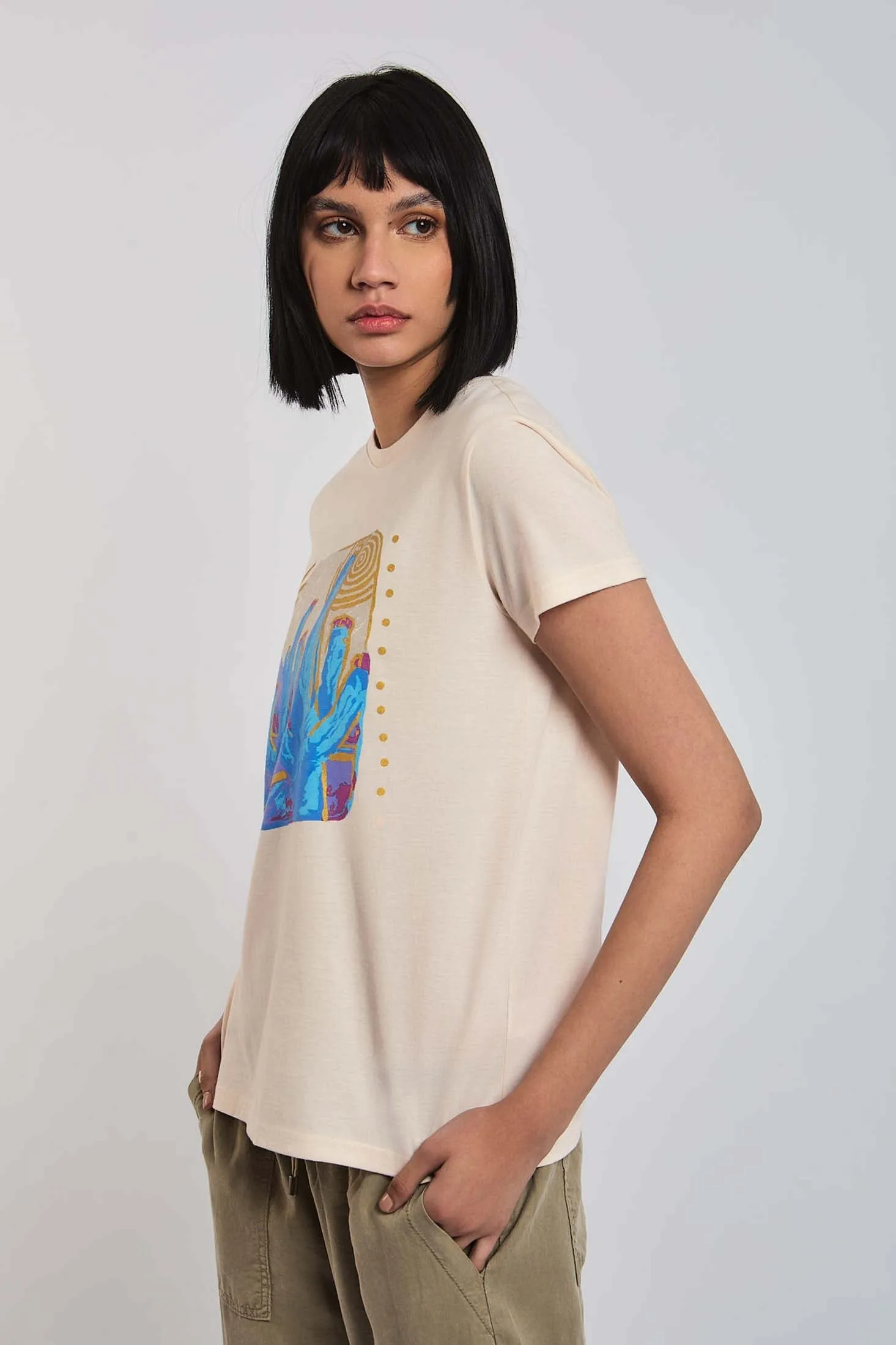 Women Shirt -Off White