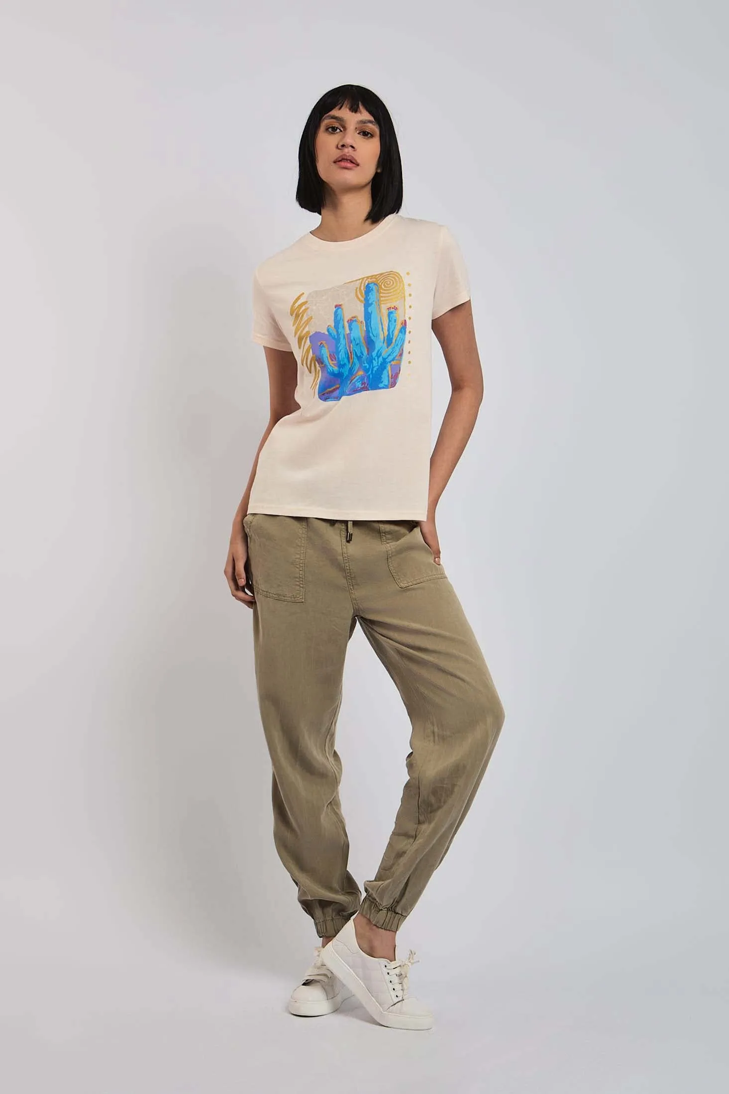 Women Shirt -Off White