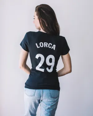 Women's Baseball Tee: Federico Garcia Lorca #29
