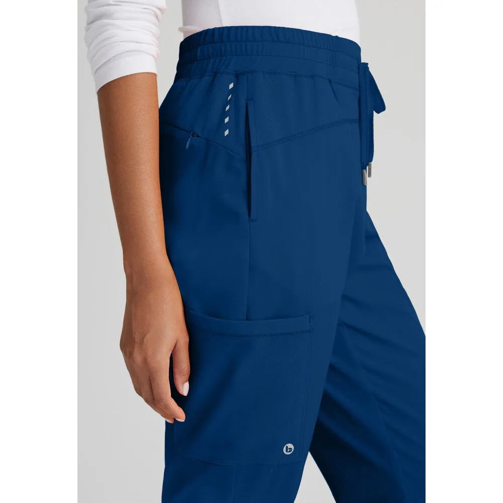 Women's Boost Jogger Scrub Pant - Barco One Collection / Color - Indigo / Fit - Regular / Sizes - XS, S, M, L, XL, 2XL, 3XL by Barco Uniforms