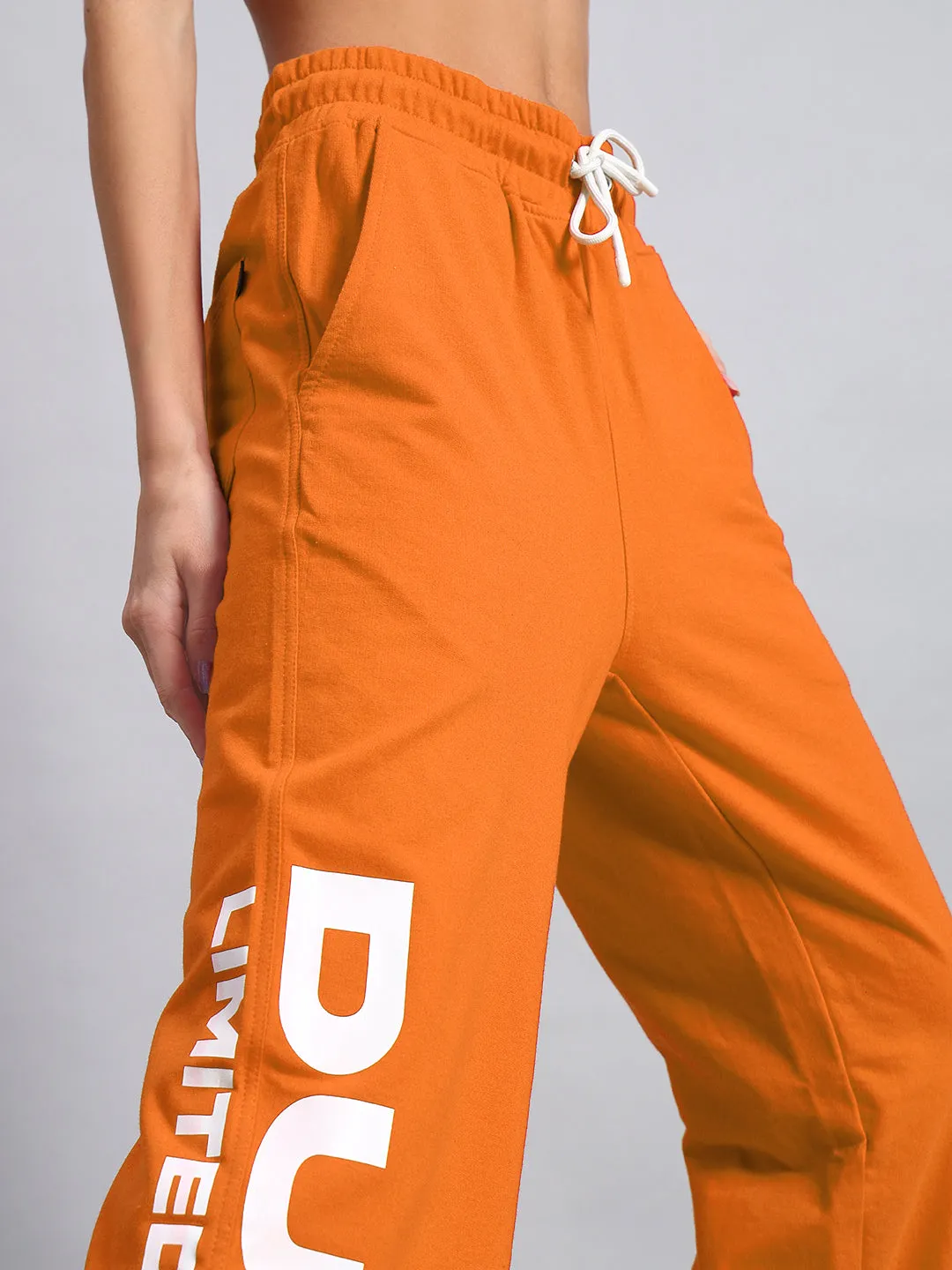 WOMEN'S DUDS LIMITED EDITION JOGGER (ORANGE)