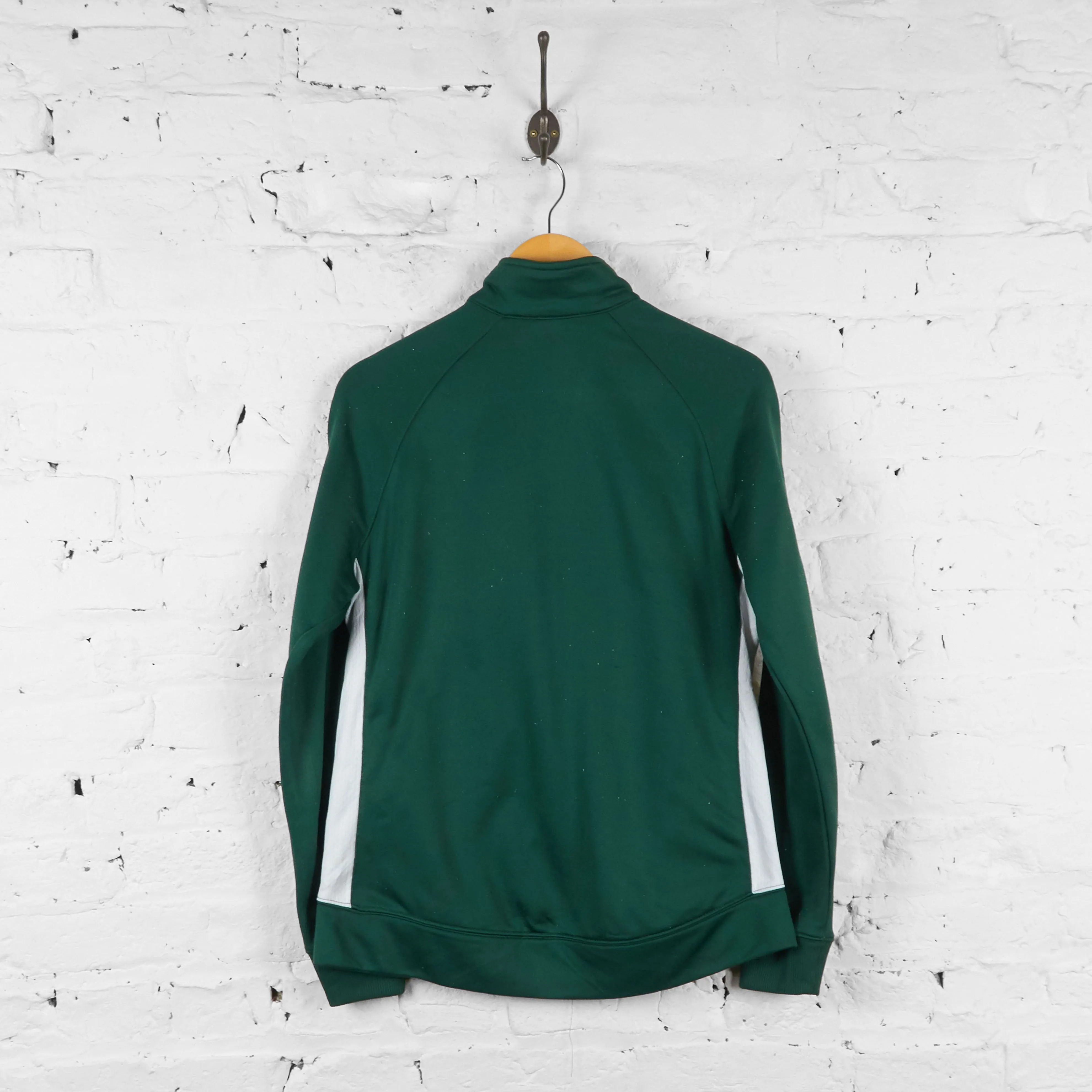 Womens Green Bay Packers Tracksuit Top Jacket - Green - Womens M