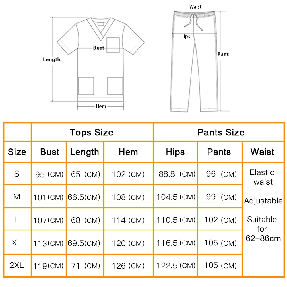 Women's Nursing Scrub Set with Jogger Pant
