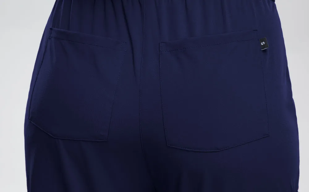 Women's Nursing Scrub Set with Jogger Pant