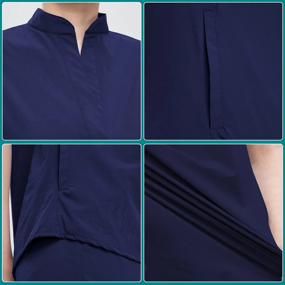 Women's Nursing Scrub Set with Jogger Pant