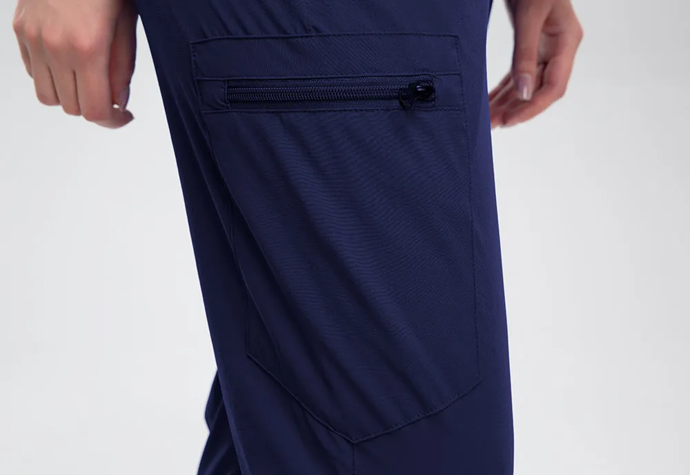 Women's Nursing Scrub Set with Jogger Pant