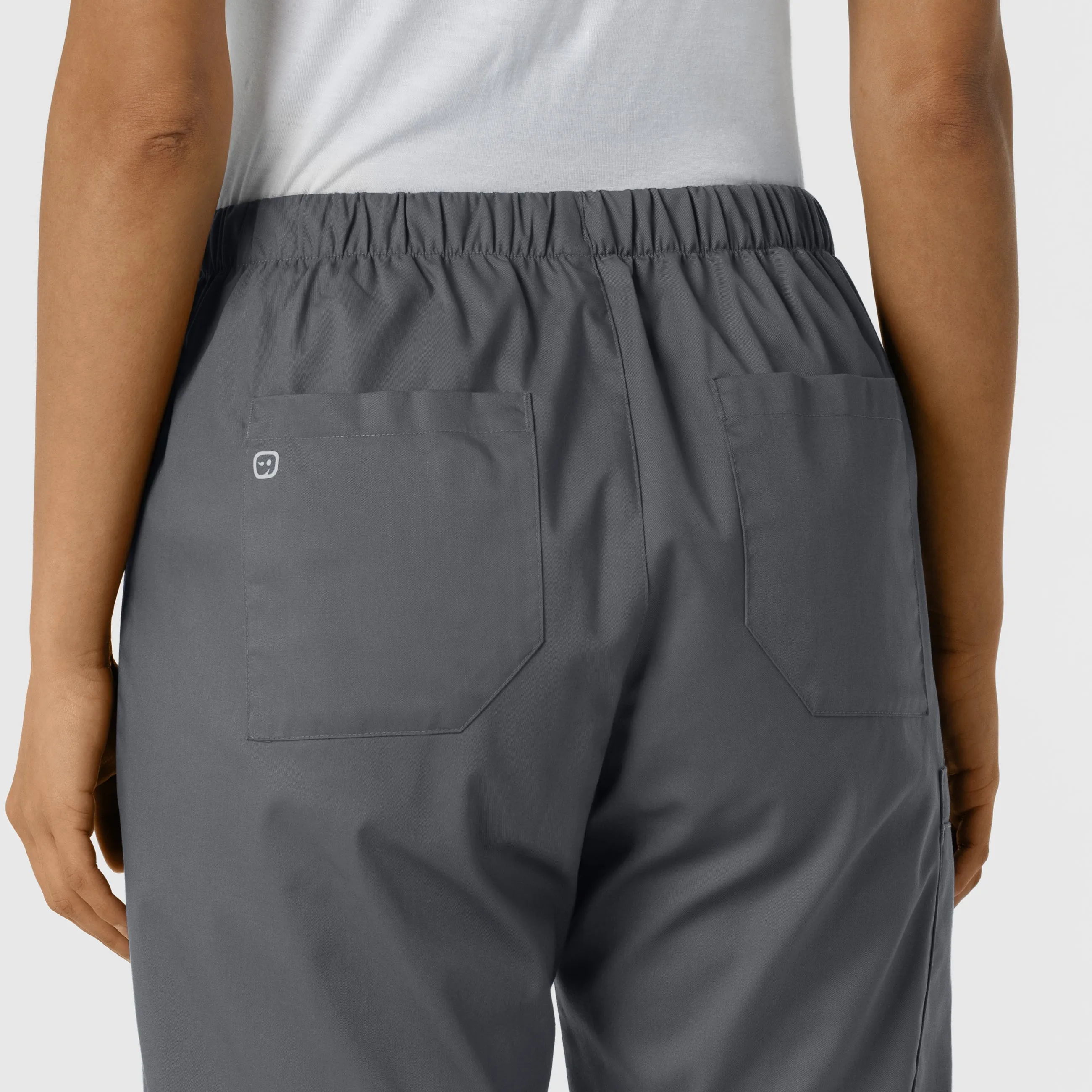 WonderWORK 506 Cargo Jogger Scrub Pants Pewter