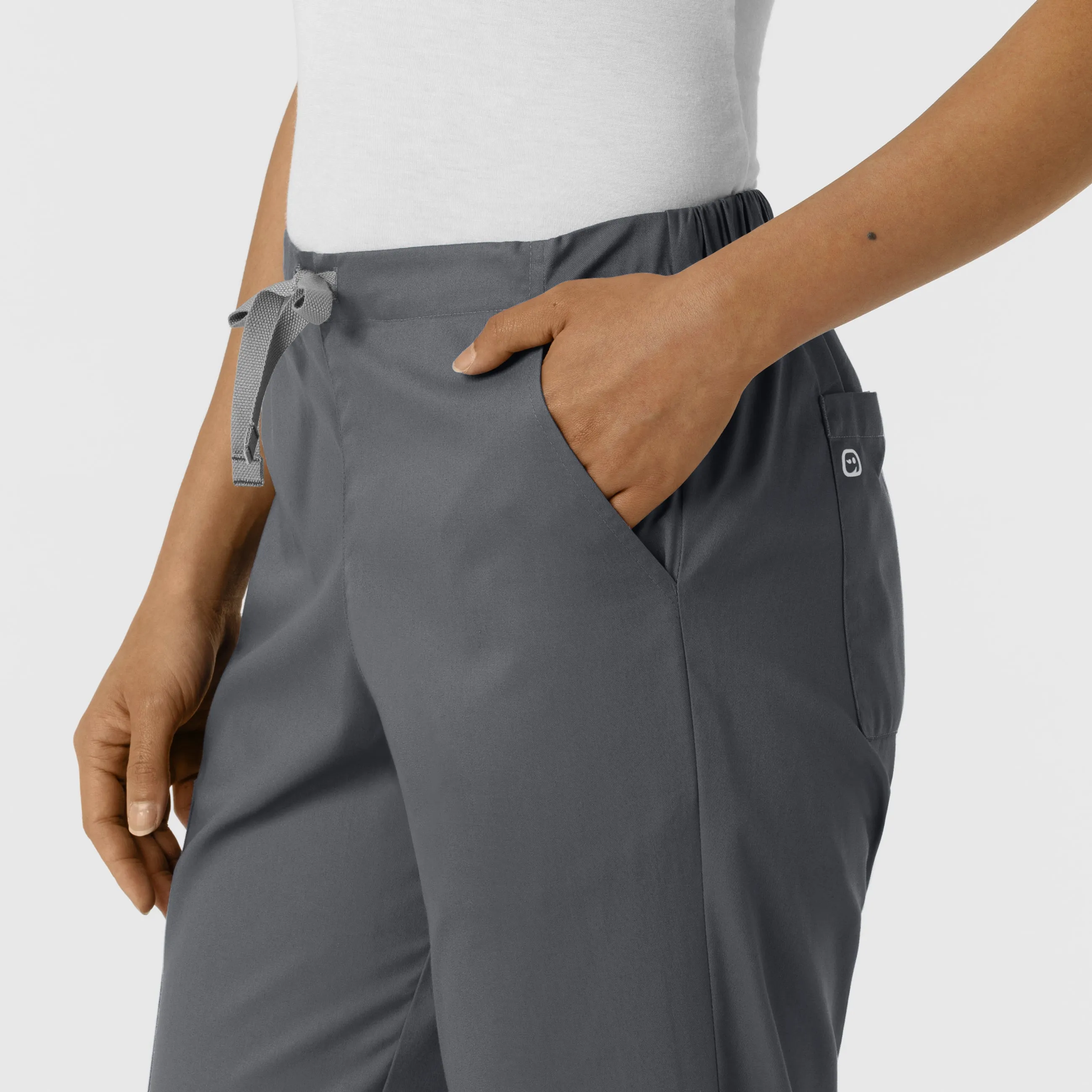WonderWORK 506 Cargo Jogger Scrub Pants Pewter