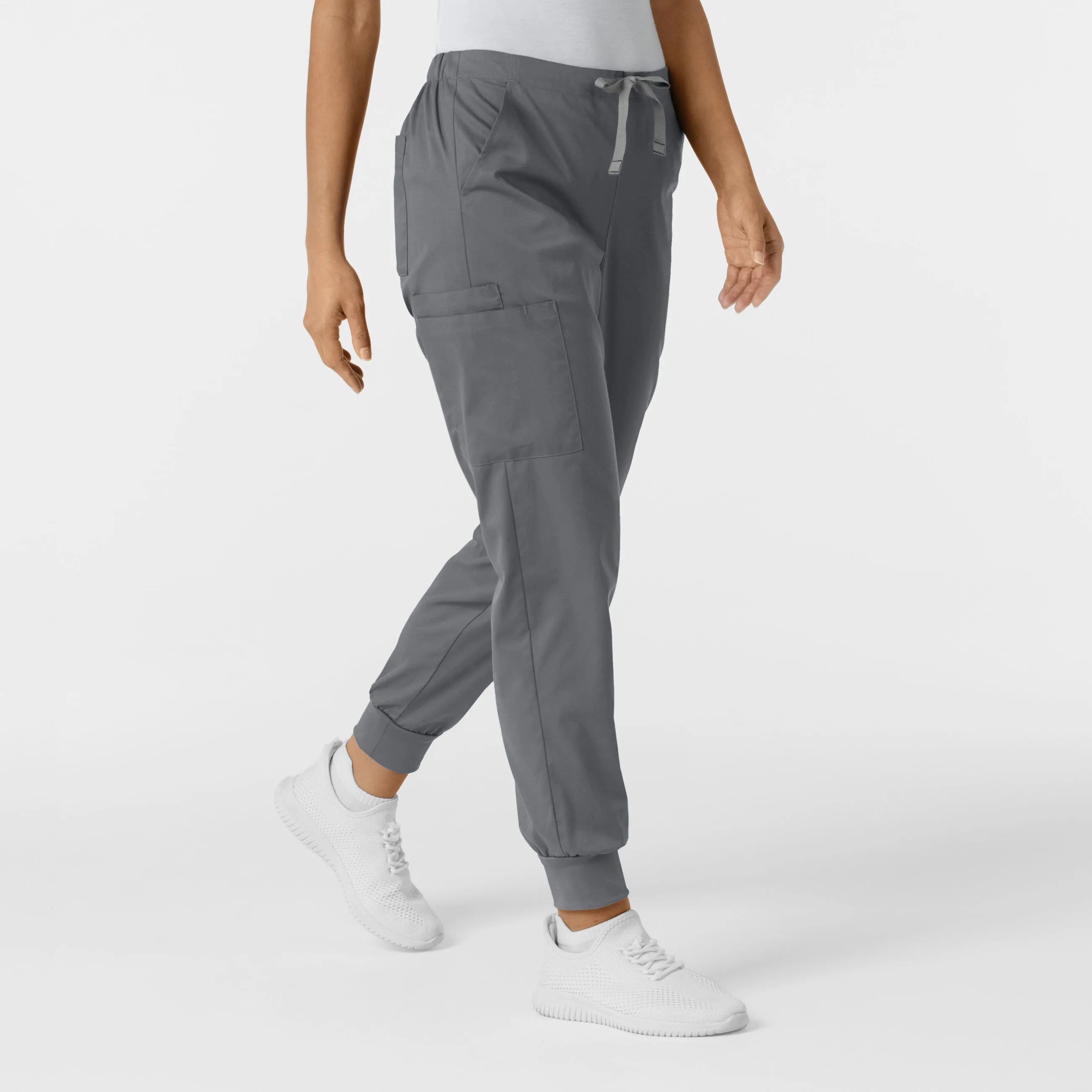WonderWORK 506 Cargo Jogger Scrub Pants Pewter