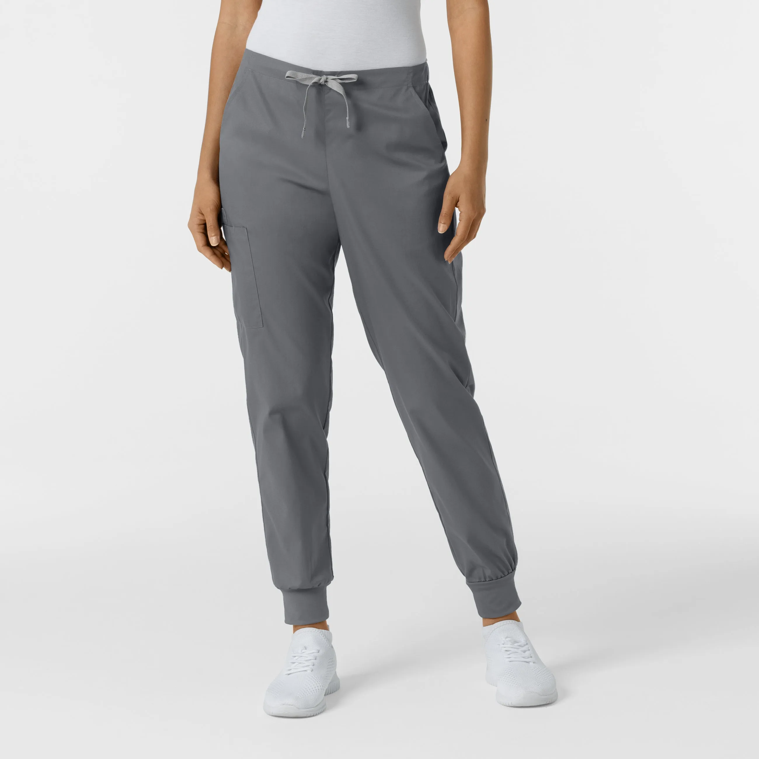 WonderWORK 506 Cargo Jogger Scrub Pants Pewter