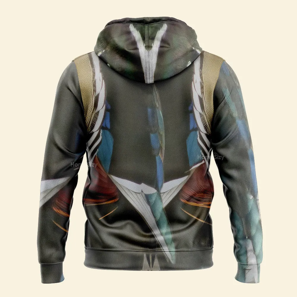 Wood Duck - 3D Zip Hoodies Tshirt Sweatshirt QT4121503