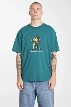 WORSHIP SUPPLIES CHEEKY CHERUB 2.0 TEE - EVERGLADE