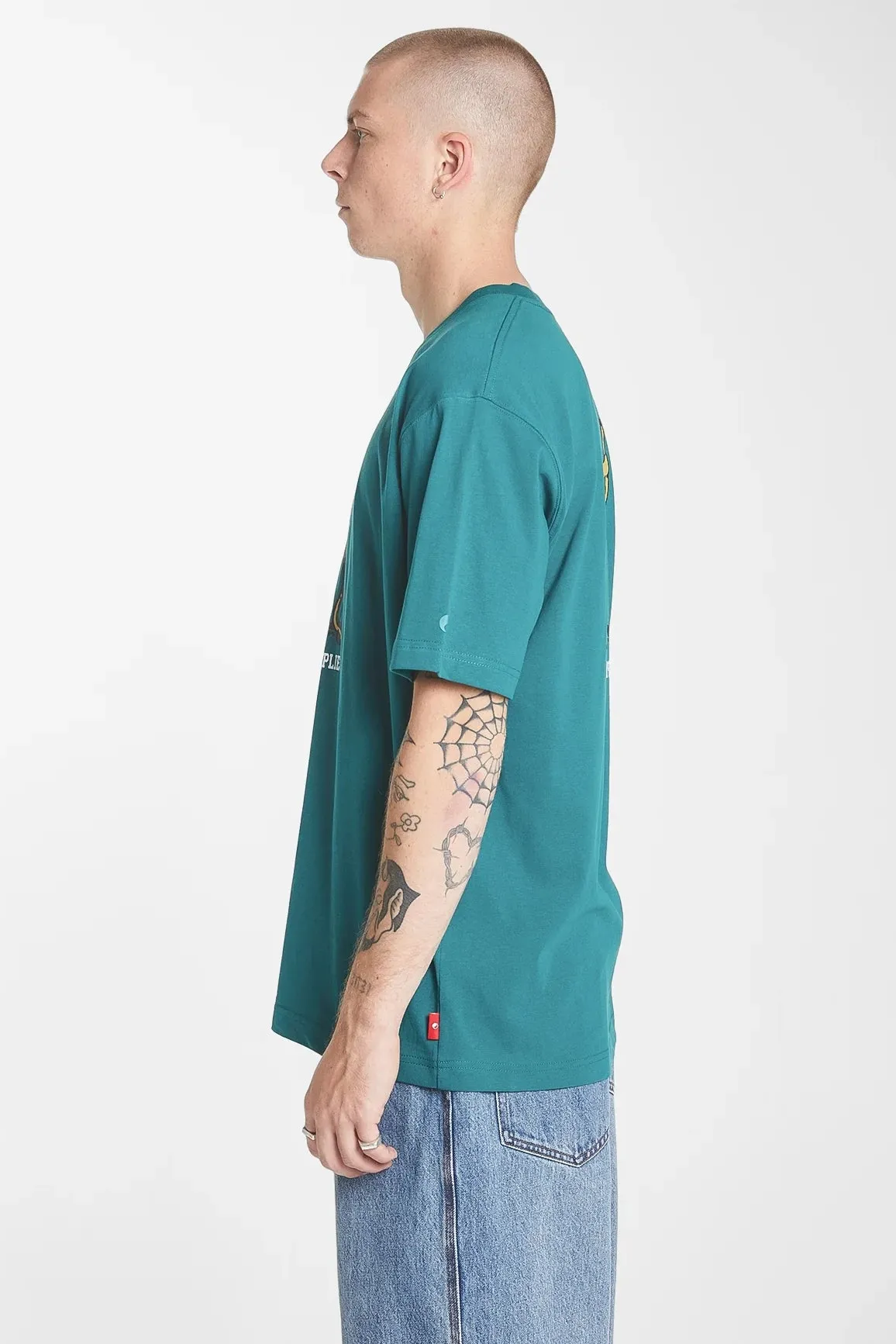 WORSHIP SUPPLIES CHEEKY CHERUB 2.0 TEE - EVERGLADE