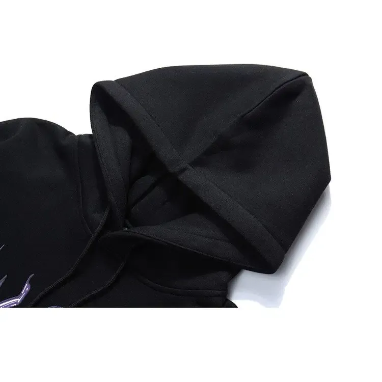 Y2K Butterfly Oversized Hoodie for All Seasons
