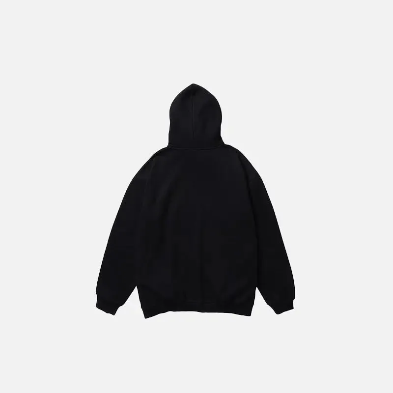 Y2K Butterfly Oversized Hoodie for All Seasons
