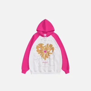 Y2K Oversized Hoodie with Raglan Sleeves for Ultimate Comfort