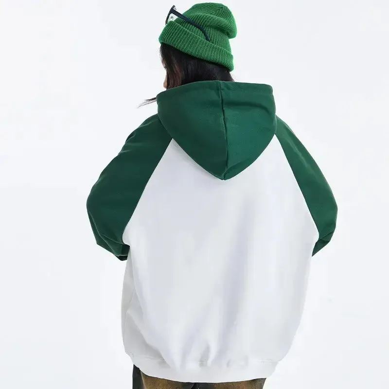 Y2K Oversized Hoodie with Raglan Sleeves for Ultimate Comfort