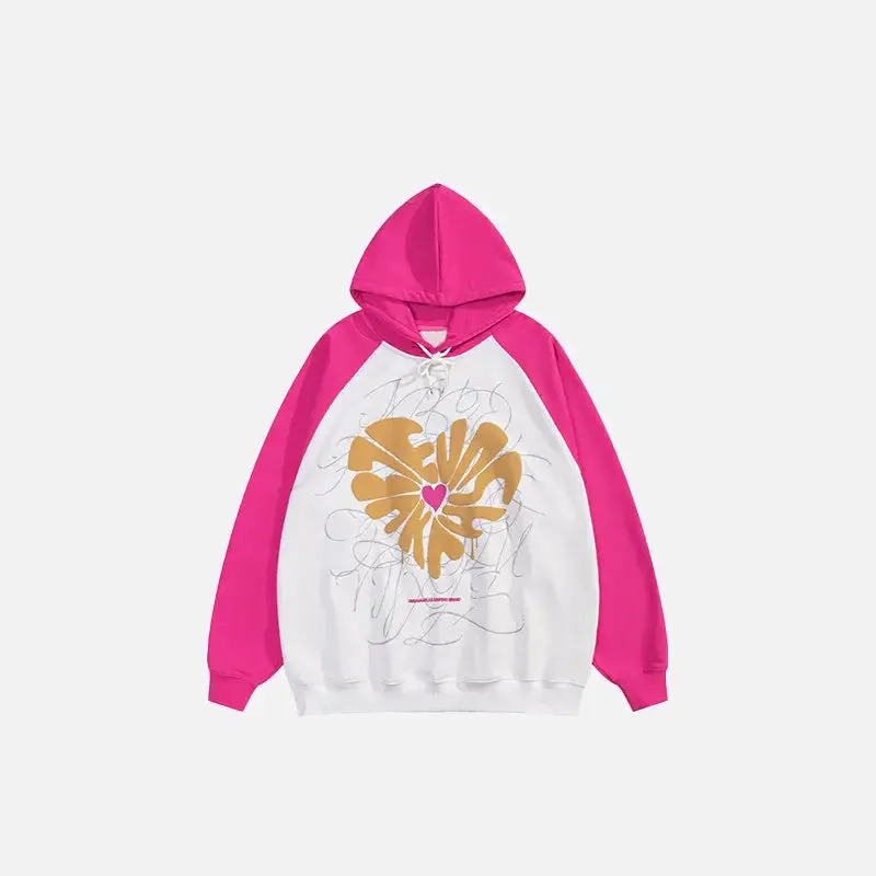 Y2K Oversized Hoodie with Raglan Sleeves for Ultimate Comfort