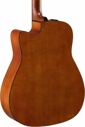 Yamaha FGX800C Dreadnought Cutaway 6-String RH Acoustic Electric Guitar-Natural